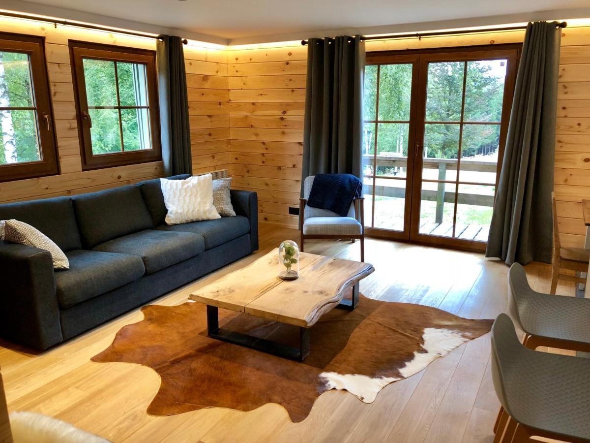 Chalet De Charme, Le "Caribou Lodge", Eifel Belge Бюллінген Екстер'єр фото