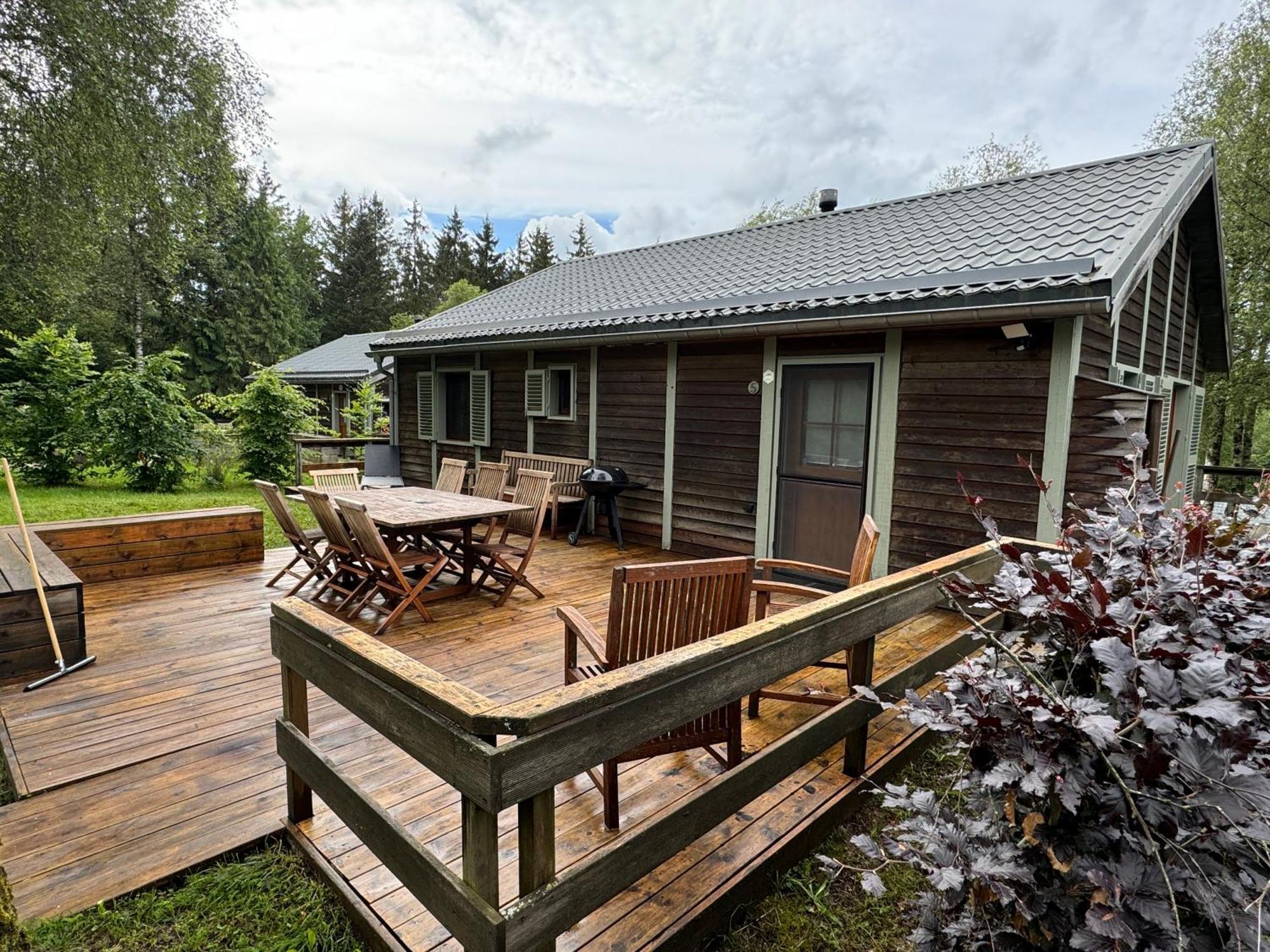 Chalet De Charme, Le "Caribou Lodge", Eifel Belge Бюллінген Екстер'єр фото